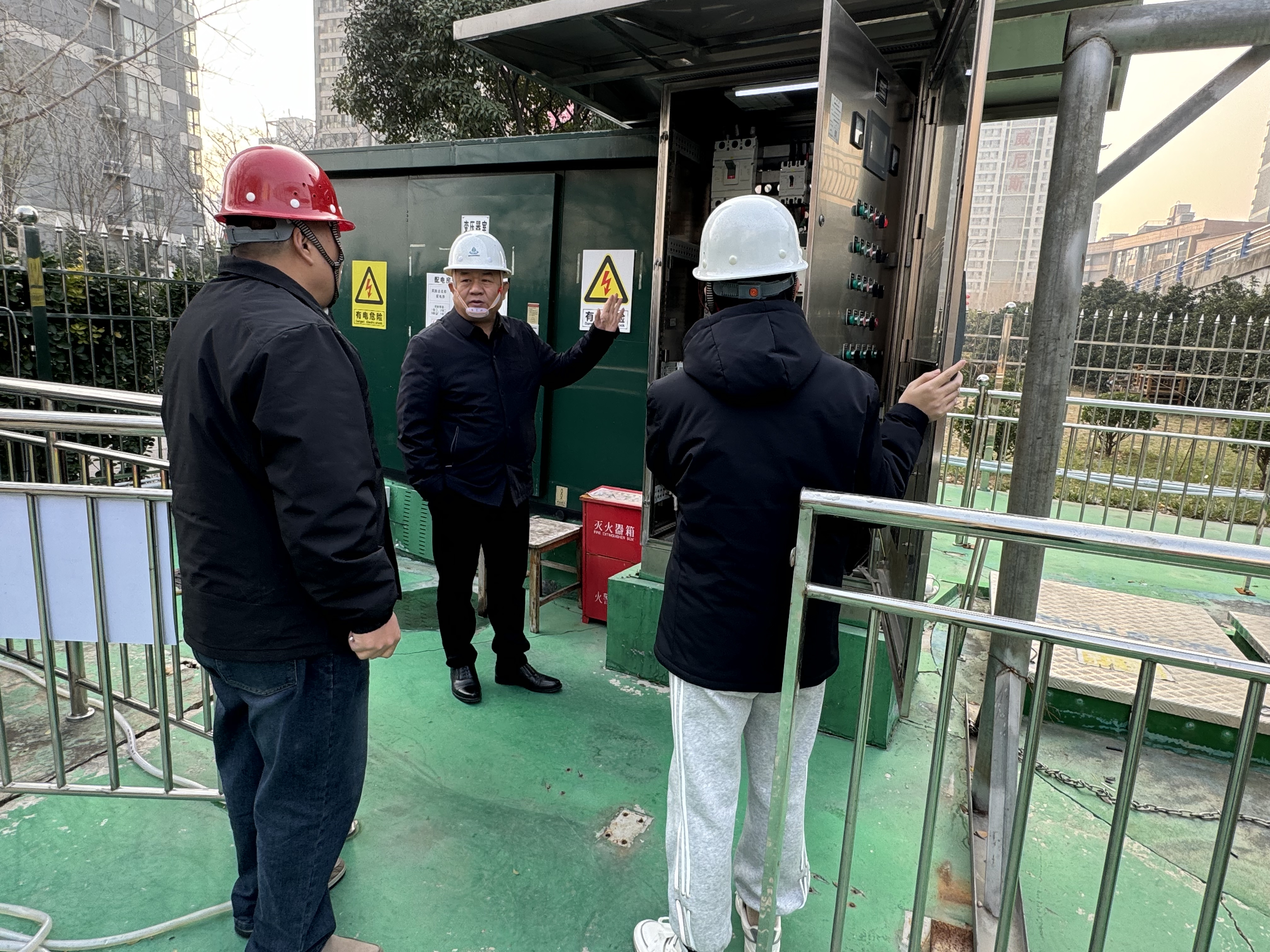 汇通公司开展节前安全生产专项检查