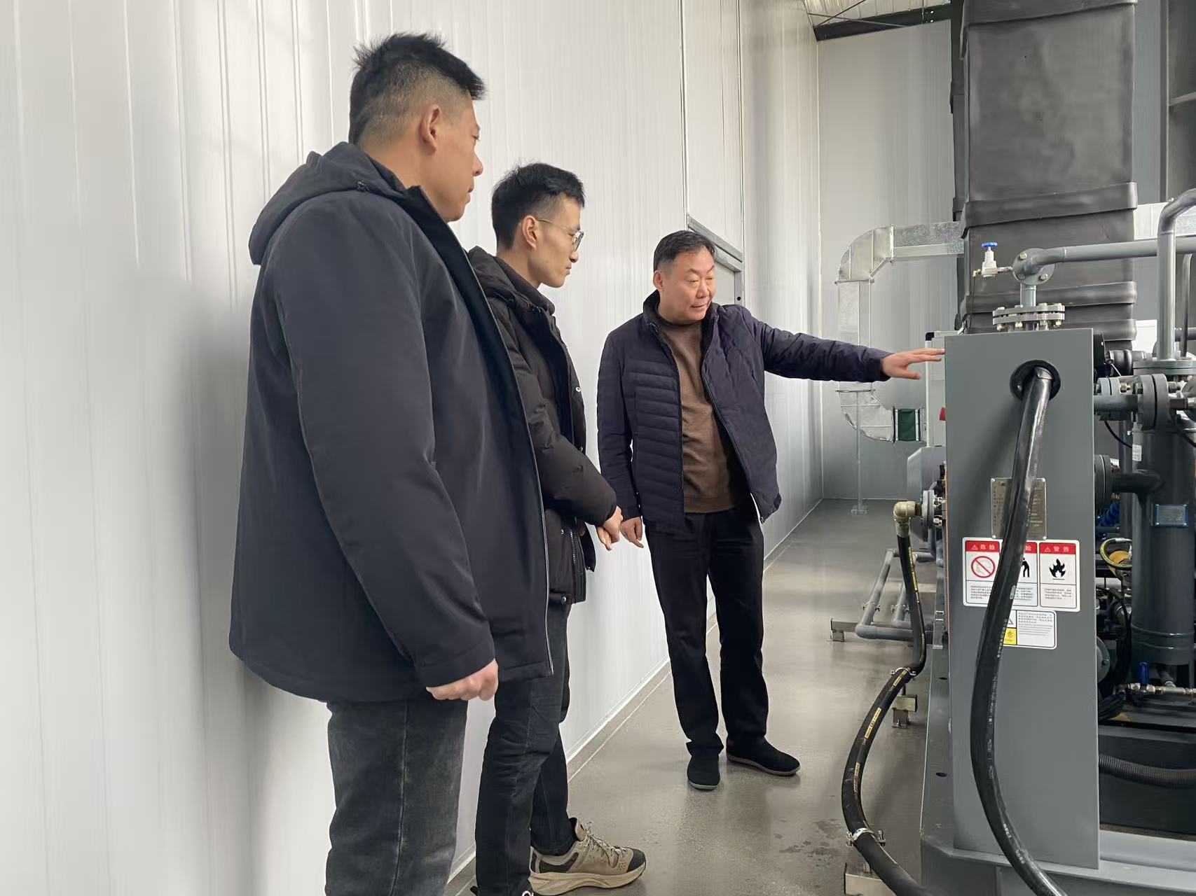 中晟公司开展节后复工复产安全检查