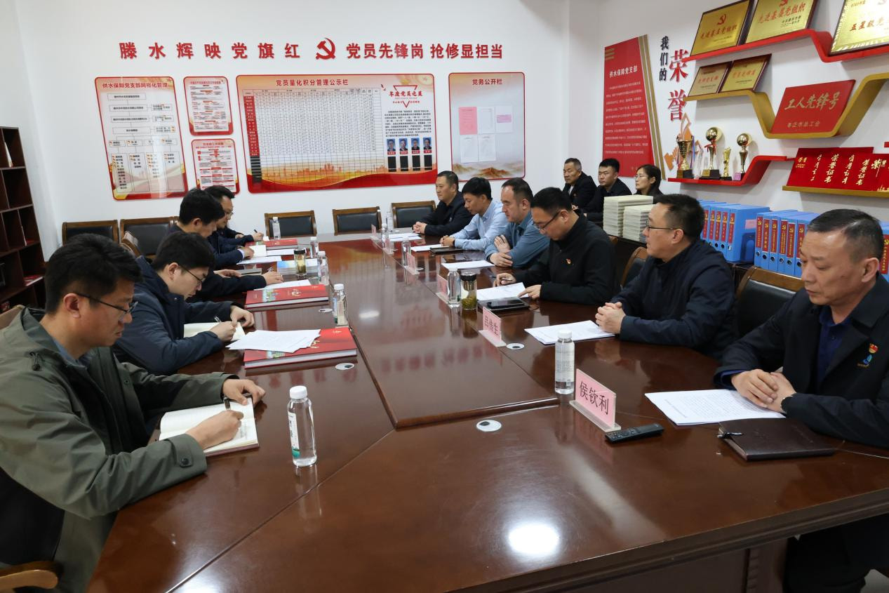 【集团动态】市国资局党建调研组到集团专题调研党建工作