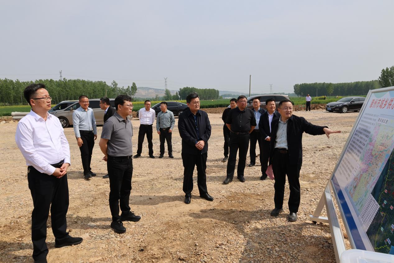 【集团动态】省发改委督导组调研滕州市城乡供水管网改造提升工程