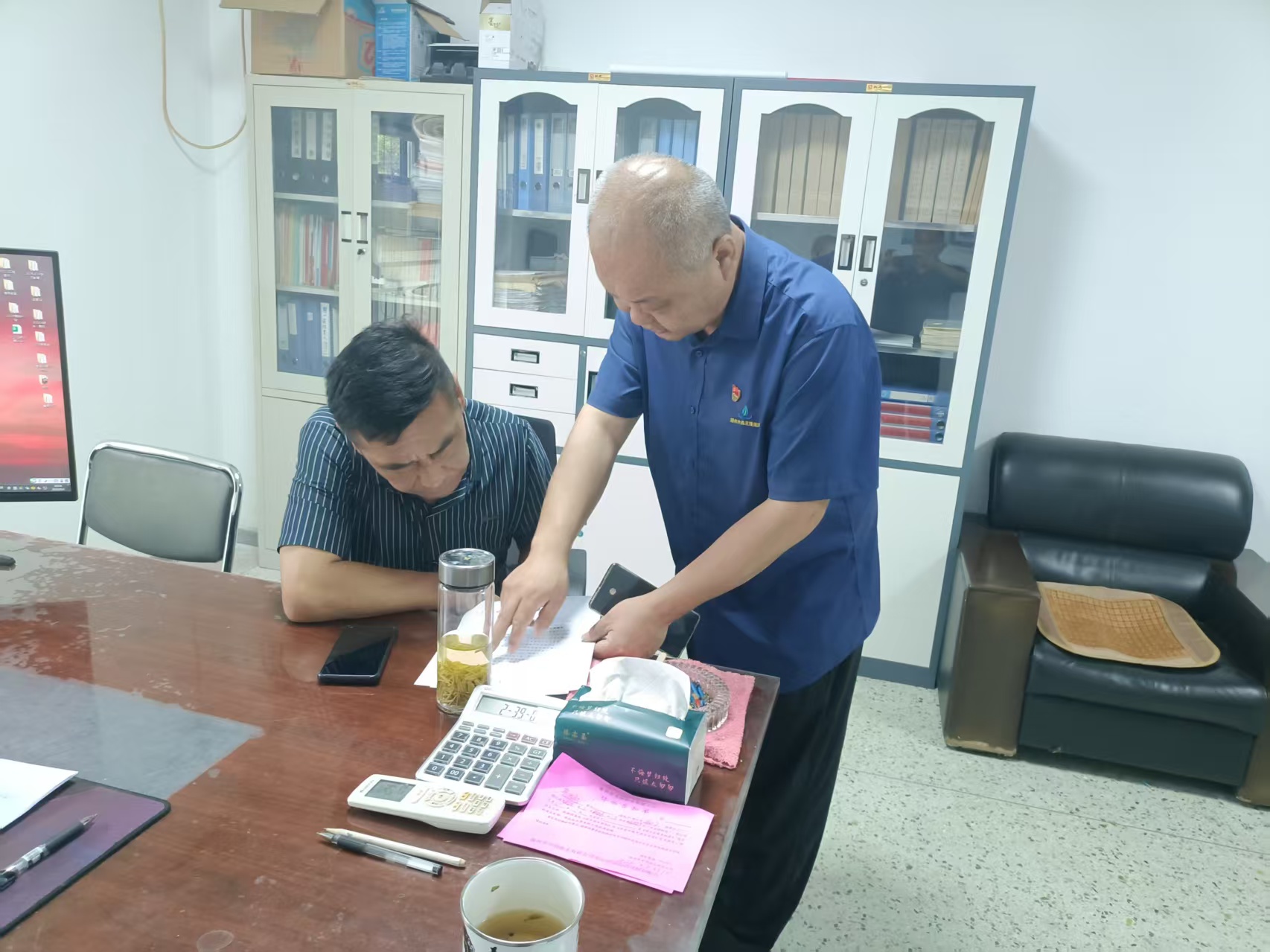 中润公司开展欠费专项稽核催缴行动