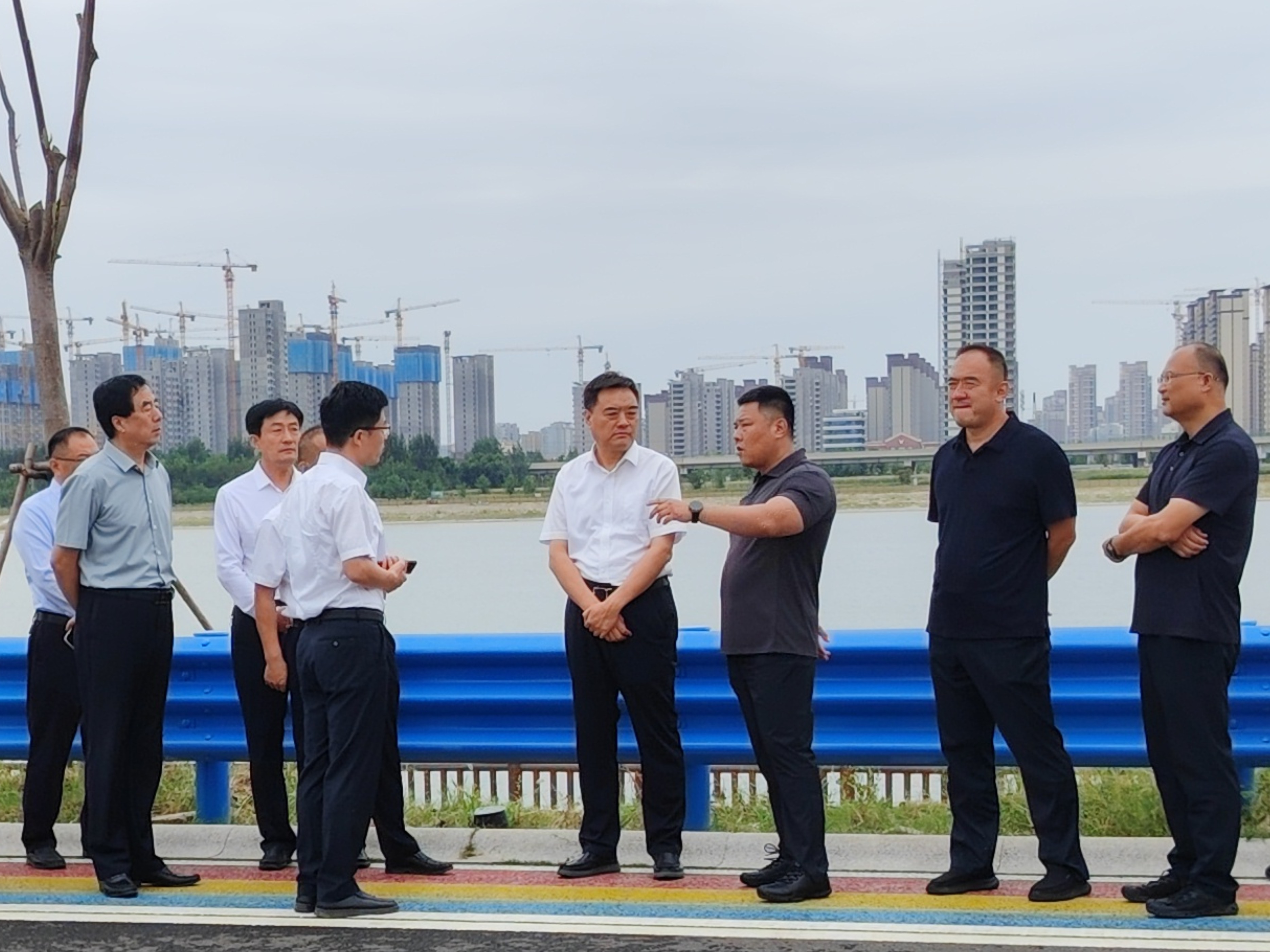 【集团动态】刘庆东到墨子湖片区调研